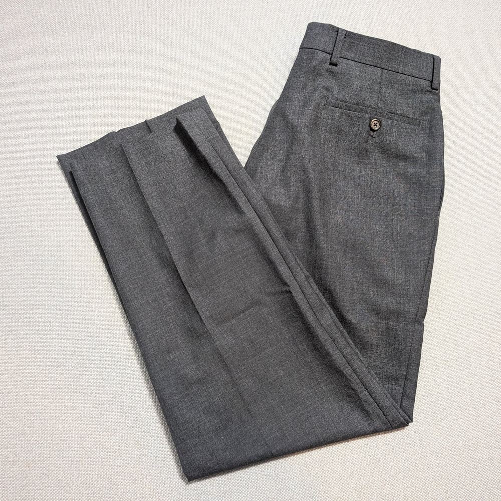 Ralph Lauren LRL Total Comfort Mens Pants Gray 33x30 Woven Pockets Classic 33W